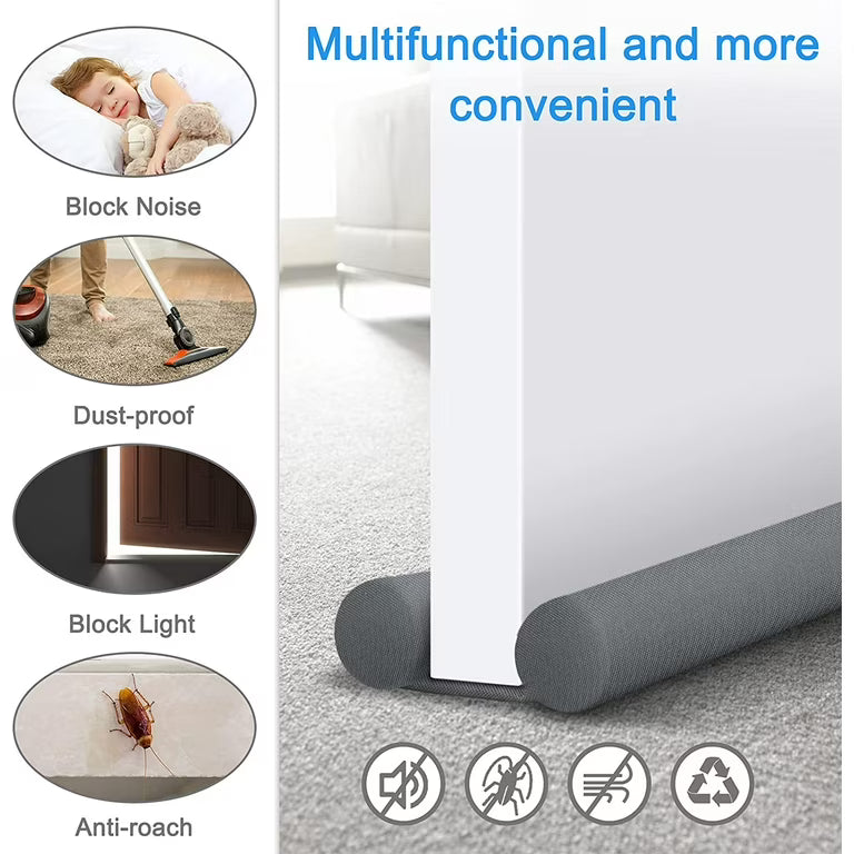 Two-Sided Door Draft Stopper (Pack of 4)