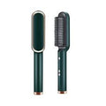 2-in-1 Hair Straightener & Curler Brush